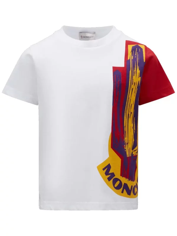 【意大利】MONCLER KIDS 印花圓領短袖T恤 12Y