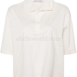 【意大利】MONCLER LOGO 貼花 POLO 衫 XS