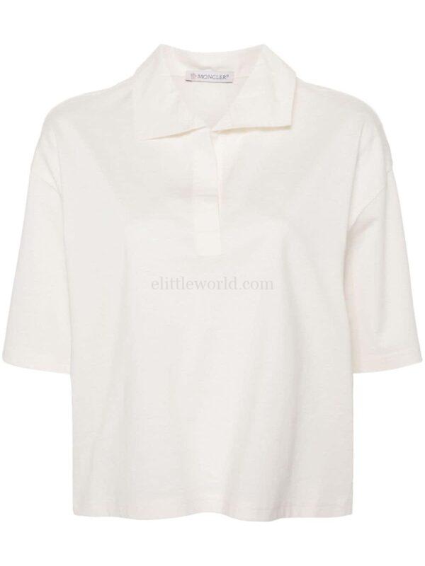 【意大利】MONCLER LOGO 貼花 POLO 衫 XS