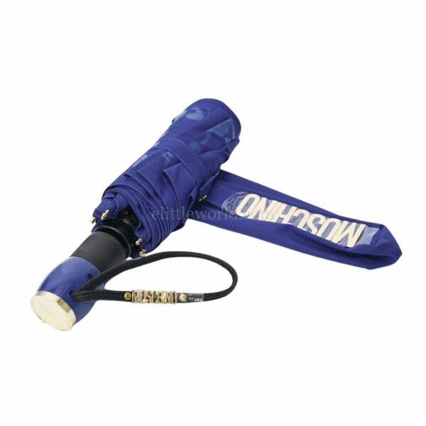 【全新】MOSCHINO LOGO雨傘 S3387