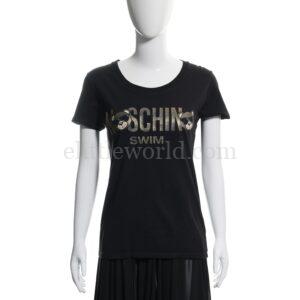 【二手】MOSCHINO SWIM 玩具熊T恤 M E1850