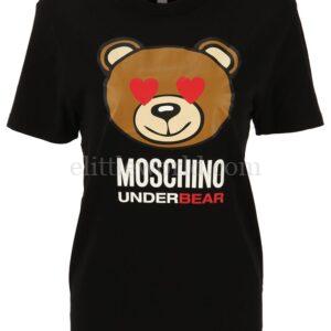 【二手】MOSCHINO TEDDY BEAR 印花T恤 XS
