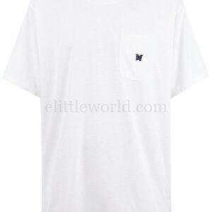【意大利】NEEDLES LOGO 刺繡T恤 L