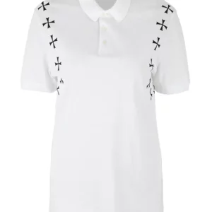 【二手】NEIL BARRETT 圖案印花POLO衫 S