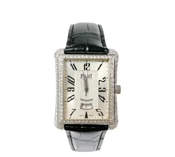 【二手】PIAGET BLACK-TIE 18K 白金手錶 RR2161