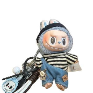 【全新】POP MART LABUBU 海鹽 一代馬卡龍掛飾 PD2388