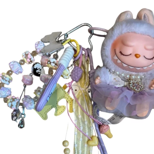 【全新】POP MART LABUBU美滋滋 二代坐坐掛飾 PD2389