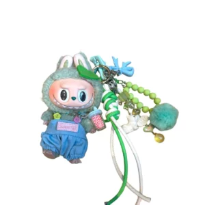 【全新】POP MART LABUBU 青提 一代馬卡龍掛飾 PD2390