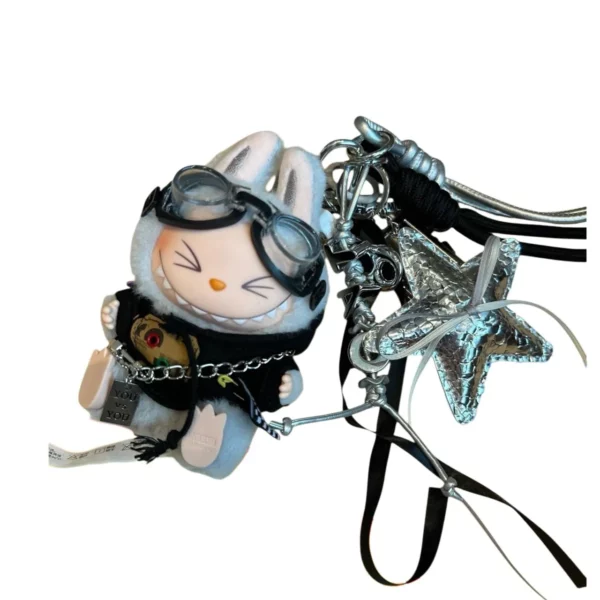 【全新】POP MART LABUBU 樂呵呵 二代坐坐掛飾 PD2391