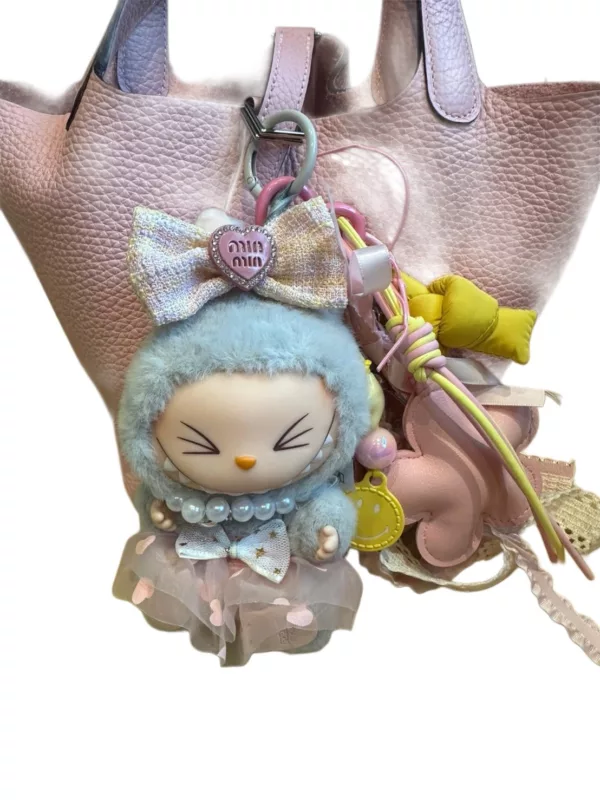 【全新】POP MART LABUBU 樂呵呵 二代坐坐掛飾 PD2402