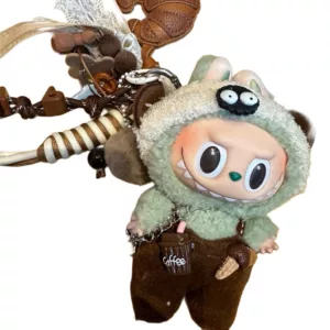 【全新】POP MART LABUBU 青提 一代坐坐 掛飾 PD2404