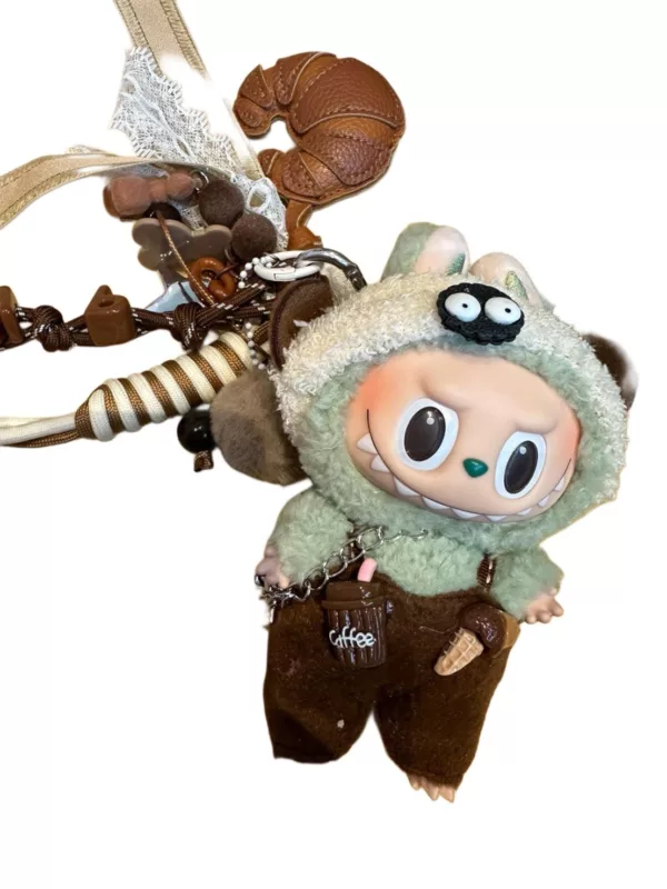 【全新】POP MART LABUBU 青提 一代坐坐 掛飾 PD2404