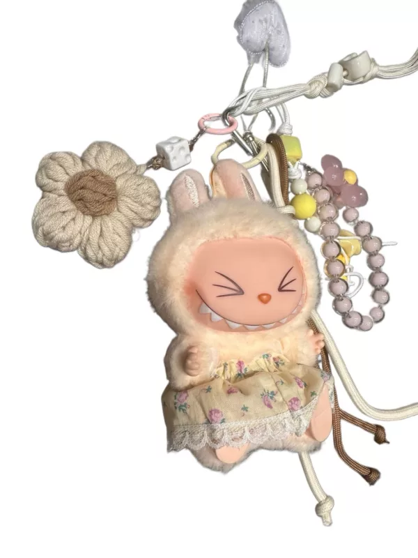 【全新】POP MART LABUBU 甜絲絲 二代坐坐掛飾 PD2406