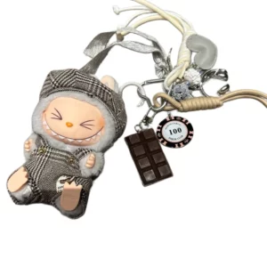 【全新】POP MART LABUBU 樂呵呵 二代坐坐掛飾 PD2410
