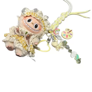 【全新】POP MART LABUBU 豆乳 一代馬卡龍 掛飾 PD2412