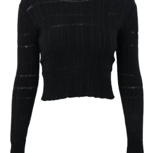 【二手】PROENZA SCHOULER 羅紋針織短款上衣 S