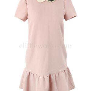 【意大利】RED VALENTINO 縫飾細節連衣裙 38