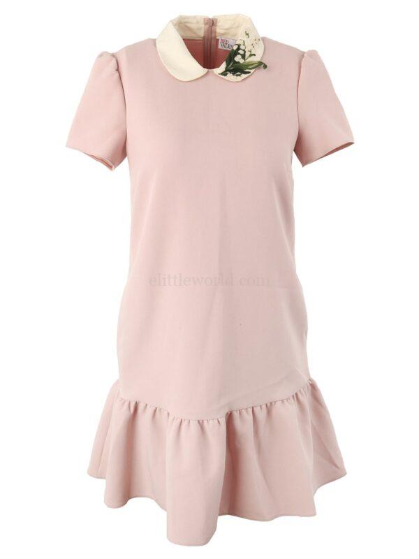 【意大利】RED VALENTINO 縫飾細節連衣裙 38