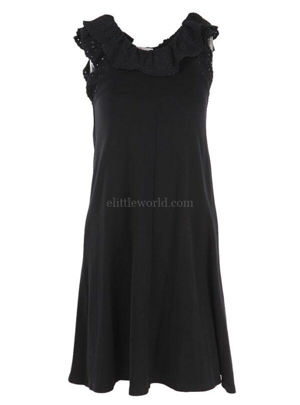 【二手】RED VALENTINO 荷葉邊飾連衣裙 S