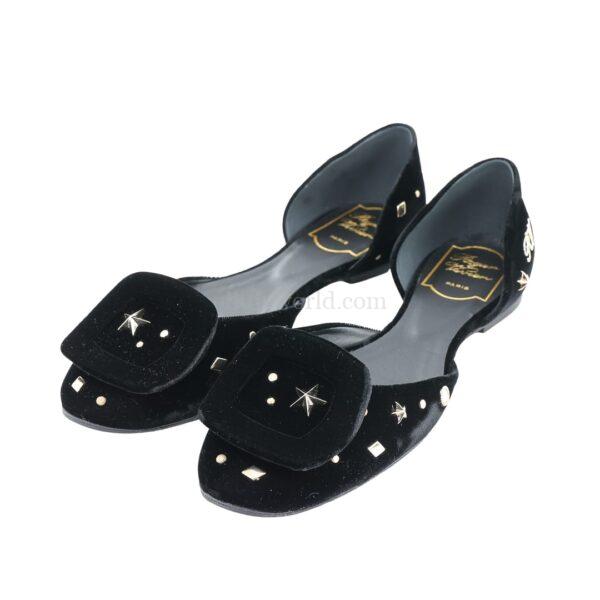 【全新】ROGER VIVIER D'ORSAY 平底鞋 35.5 E11930