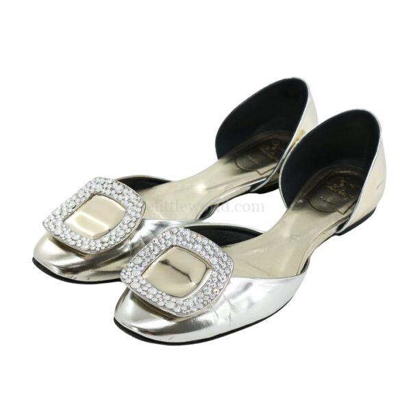 【二手】ROGER VIVIER DORSAY SEXY CHOC FLAT 平底鞋 36 E11836