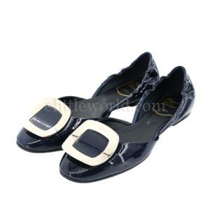 【全新】ROGER VIVIER DORSAY SEXY CHOC FLAT 平底鞋 36 E11935