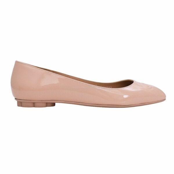【二手】SALVATORE FERRAGAMO 平底鞋 4.5 E20813