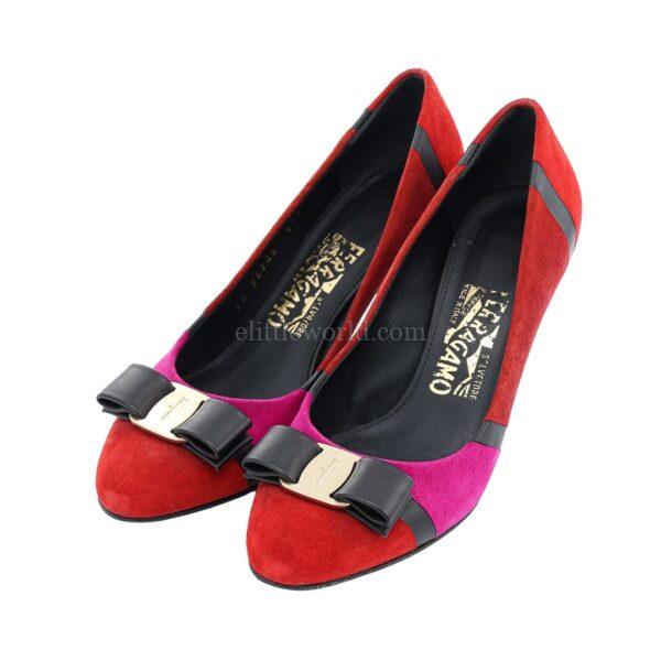 【二手】SALVATORE FERRAGAMO 高跟鞋 6.5 E12353