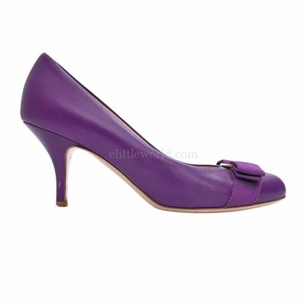 【二手】SALVATORE FERRAGAMO VARA 高跟鞋 6 E22845
