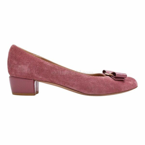 【二手】SALVATORE FERRAGAMO VARA 高跟鞋 7.5 E20097
