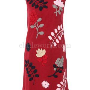 【二手】SPORTMAX 花朵刺繡連衣裙 S