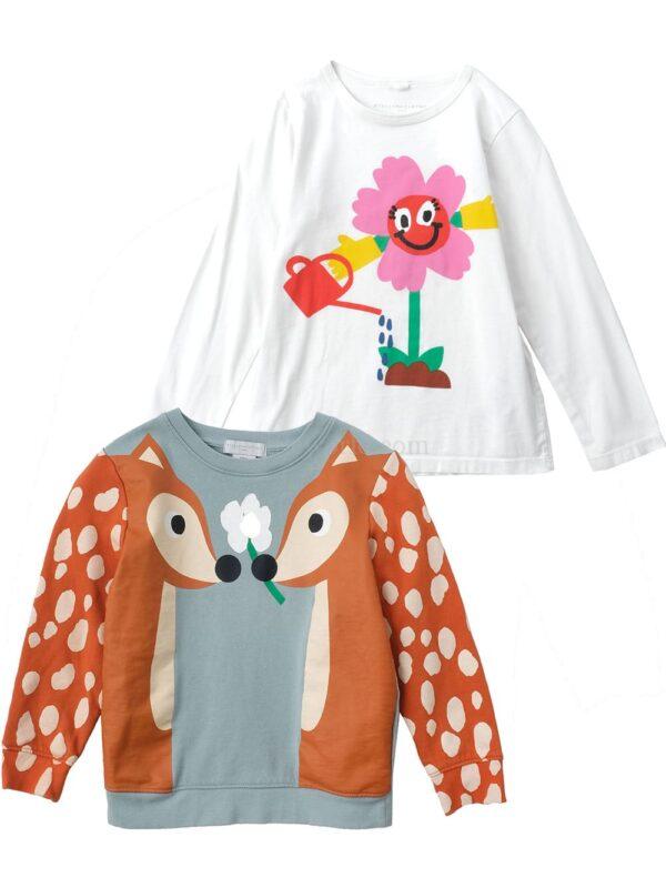 【二手】STELLA MCCARTNEY KIDS 圖案印花上衣兩件套 6Y