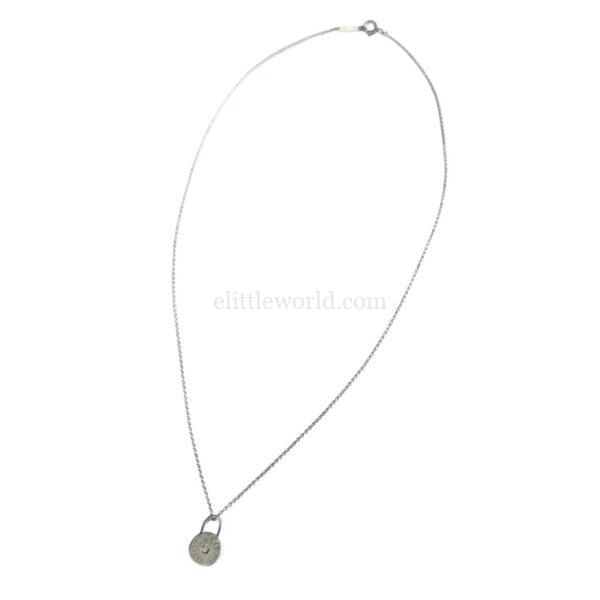 【二手】TIFFANY & CO. 1837 純銀鑽石項鏈 PD2246