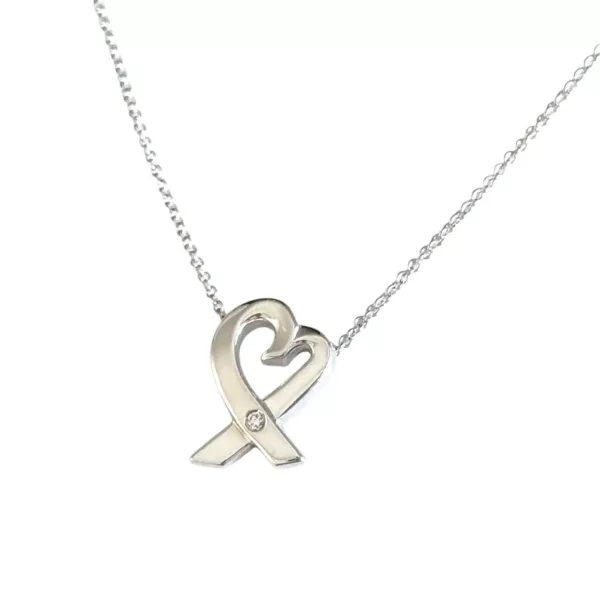 【二手】TIFFANY & CO. 純銀 愛心項鏈 PD2318