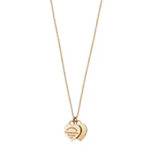 【二手】TIFFANY & CO. RETURN TO TIFFANY 雙重心形項鏈 RR2113