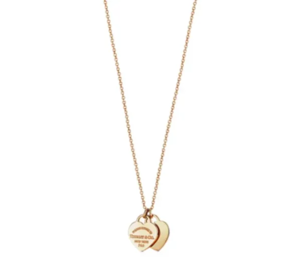 【二手】TIFFANY & CO. RETURN TO TIFFANY 雙重心形項鏈 RR2113