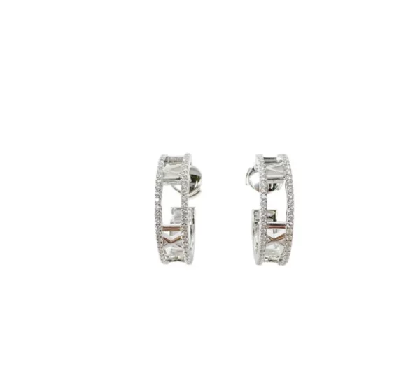 【二手】TIFFANY & CO. TIFFANY ATLAS 圏形耳環 RR2191