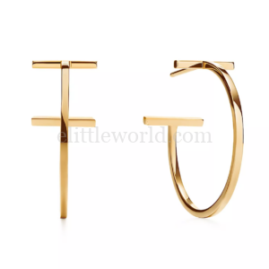 【二手】TIFFANY & CO. TIFFANY T 圈形耳環 RR1927