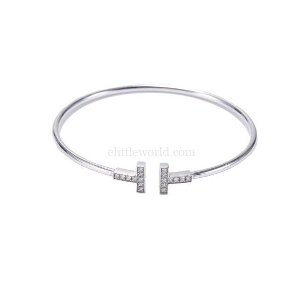 【二手】TIFFANY & CO. TIFFANY T WIRE 手鐲 Y0293