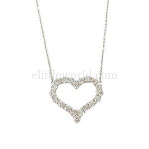 【二手】TIFFANY & CO. 心形鑽石項鍊 YY1979
