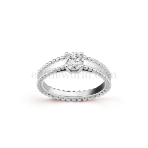 【二手】VAN CLEEF & ARPELS ESTELLE單顆鑽石戒指 50 RR2028