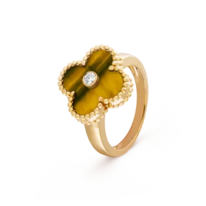 【二手】VAN CLEEF & ARPELS VINTAGE ALHAMBRA戒指 50 RR2331