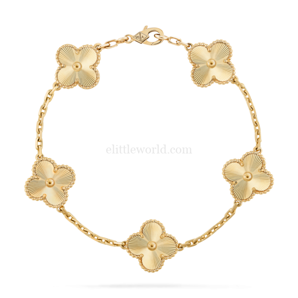 【二手】VAN CLEEF & ARPELS VINTAGE ALHAMBRA 手鏈 RR2010