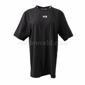 【二手】Y-3 X YOHJI YAMAMOTO LOGO T恤 S E11466