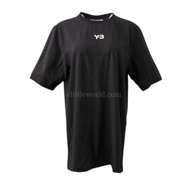 【二手】Y-3 X YOHJI YAMAMOTO LOGO T恤 S E11466