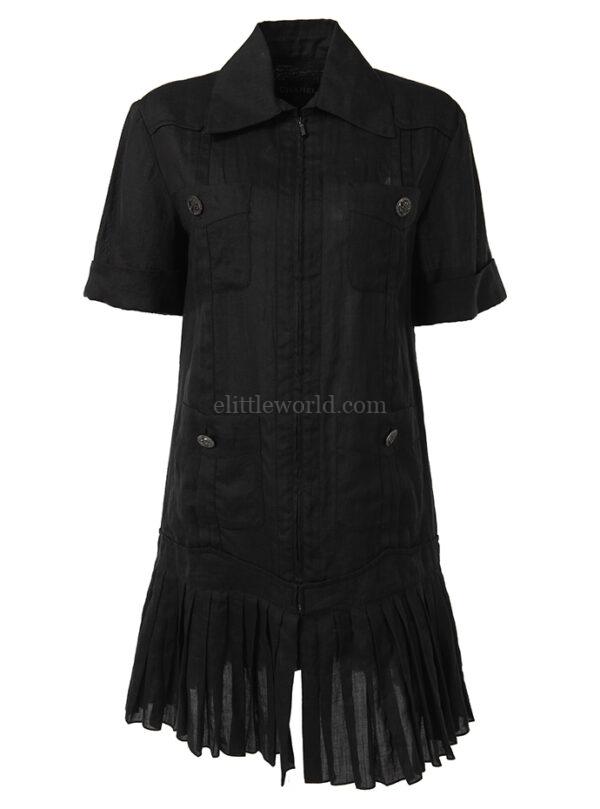 【二手】CHANEL 百褶裙擺連衣裙 34