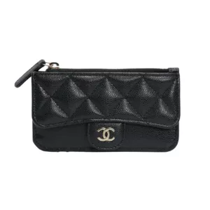 250605 直播編號 20 : 【未使用品】CHANEL 經典拉鍊卡包 AP2570 E24242