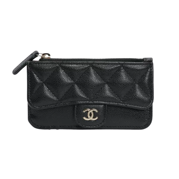 250605 直播編號 20 : 【未使用品】CHANEL 經典拉鍊卡包 AP2570 E24242