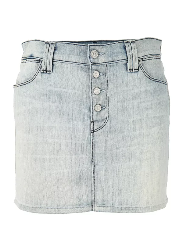 【二手】7 FOR ALL MANKIND 牛仔迷你半身裙 26