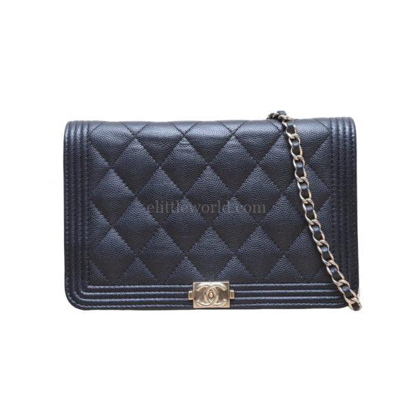 【二手】CHANEL LEBOY 鏈條錢包 RR2715